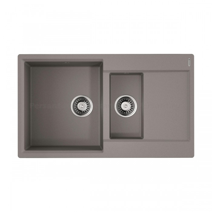 Кухонная мойка Omoikiri Daisen 86-2-GR Artgranit/leningrad grey 4993475