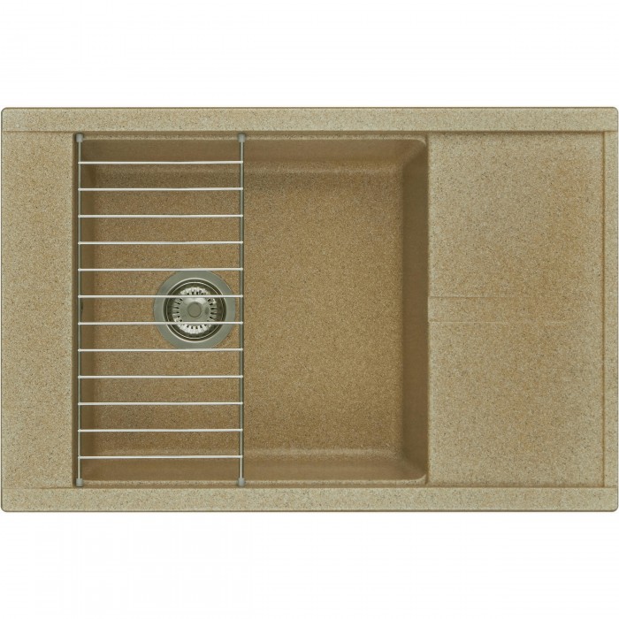Кухонная мойка Aquaton Делия 78 1A715132DE220 песочный