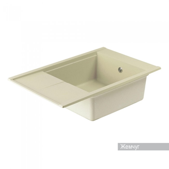 Кухонная мойка Aquaton Делия 78 1A715132DE240 жемчуг