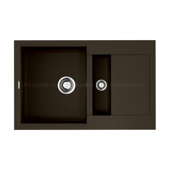 Кухонная мойка Omoikiri Sakaime 78-2-DC Tetogranit/темный шоколад 4993198