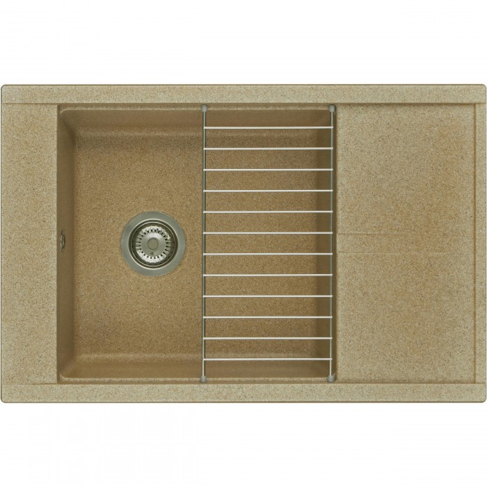 Кухонная мойка Aquaton Делия 78 1A715132DE220 песочный