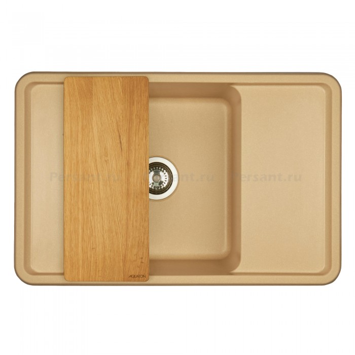 Мойка для кухни Aquaton Беллис 1A725032BS260 78 см латте