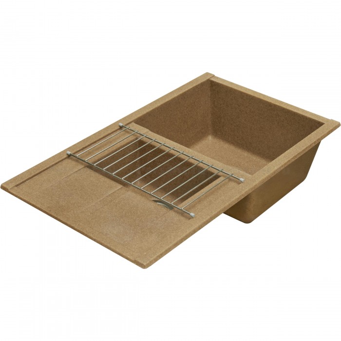 Кухонная мойка Aquaton Делия 87 1A716232DE270 терракотовый
