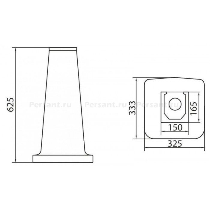 Пьедестал BelBagno BOHEME BB115P