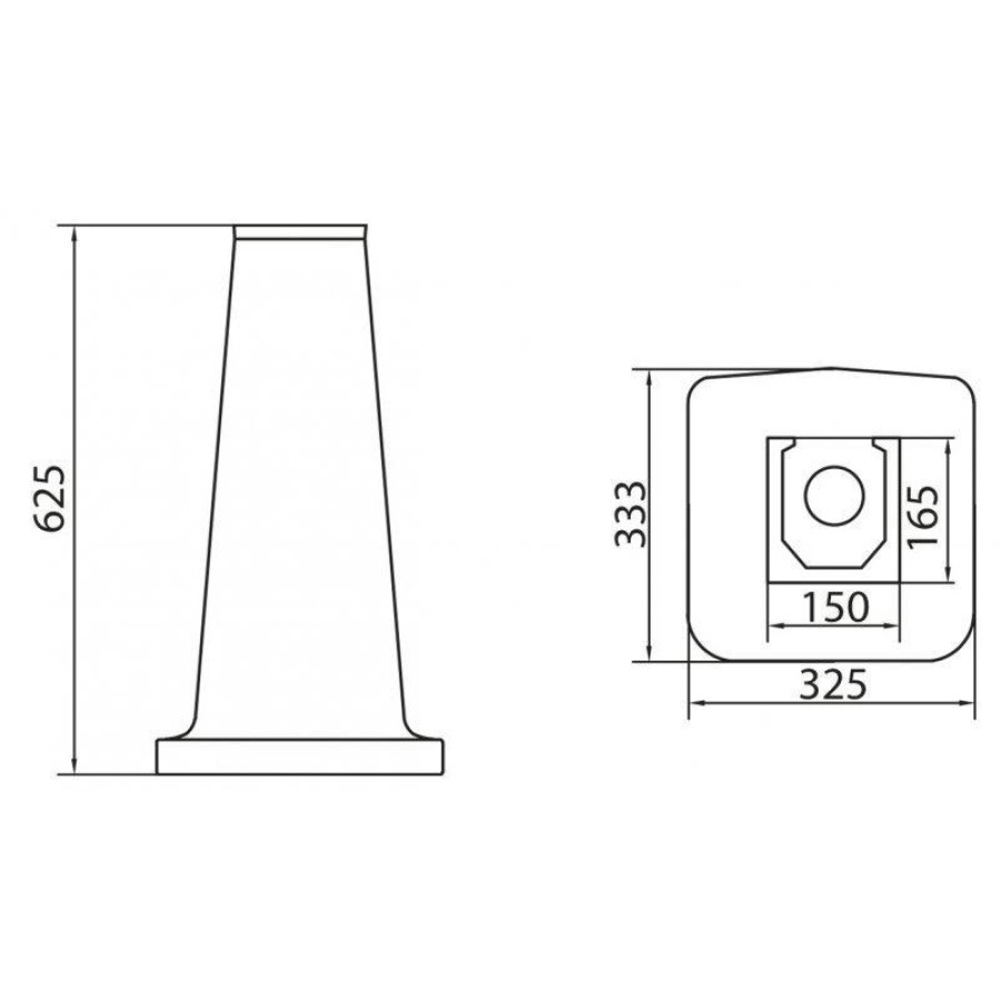 Пьедестал BelBagno BOHEME BB115P