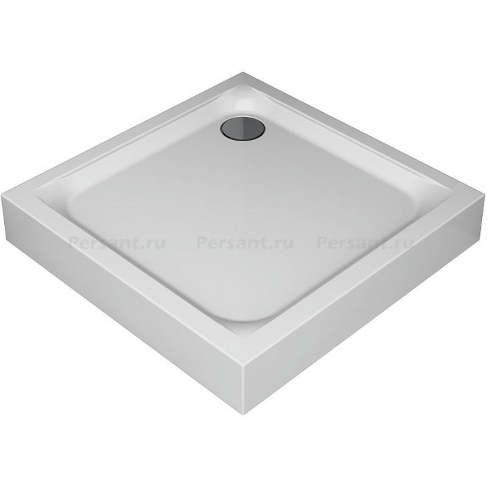 Поддон для душа из ABS-пластика AM.PM Gem 90x90 W90T-403-090W без антискользящего покрытия