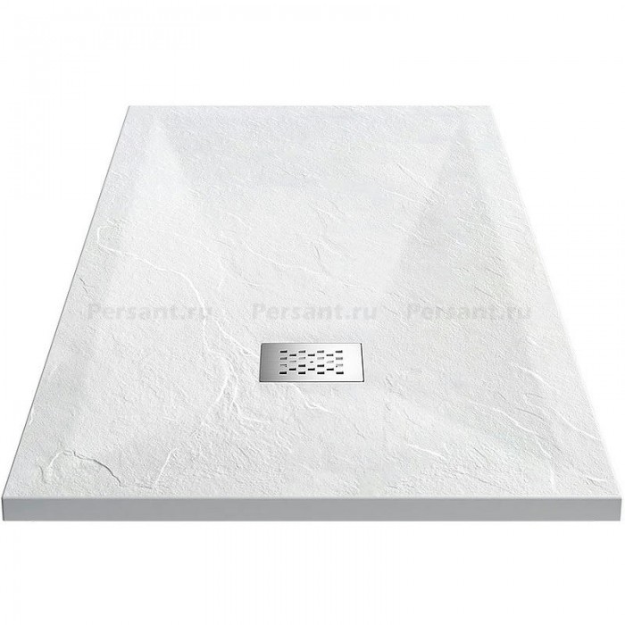 Душевой поддон из искусственного камня Vincea 80x80 VST-4SR8080W Белый матовый