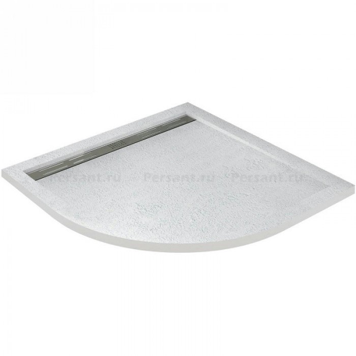 Душевой поддон из искусственного камня Cezares Tray AS 90x90 TRAY-AS-R-90-30-W Белый