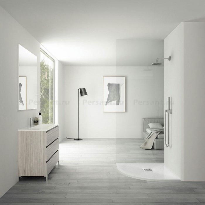 Душевой поддон из искусственного камня Vincea 90x90 VST-4SQ9090W Белый матовый