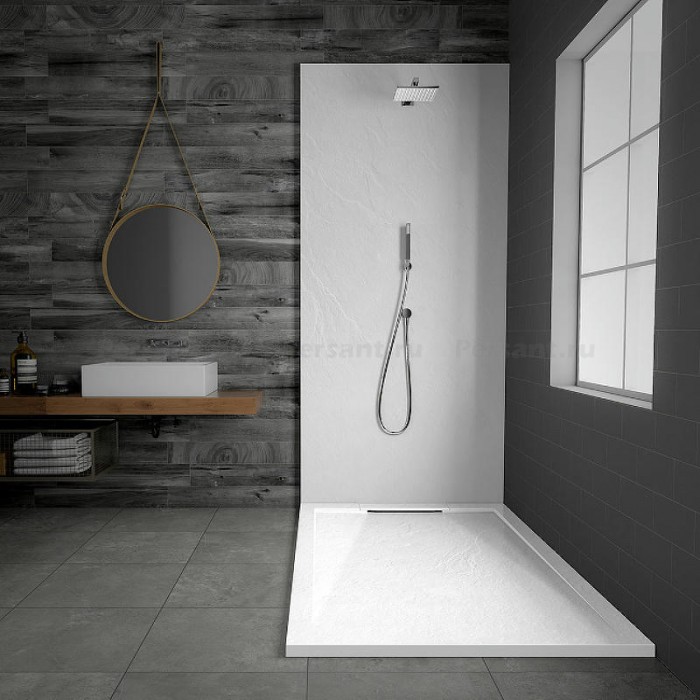 Душевой поддон из искусственного камня Vincea 120x90 VST-4SRL9012W Белый матовый