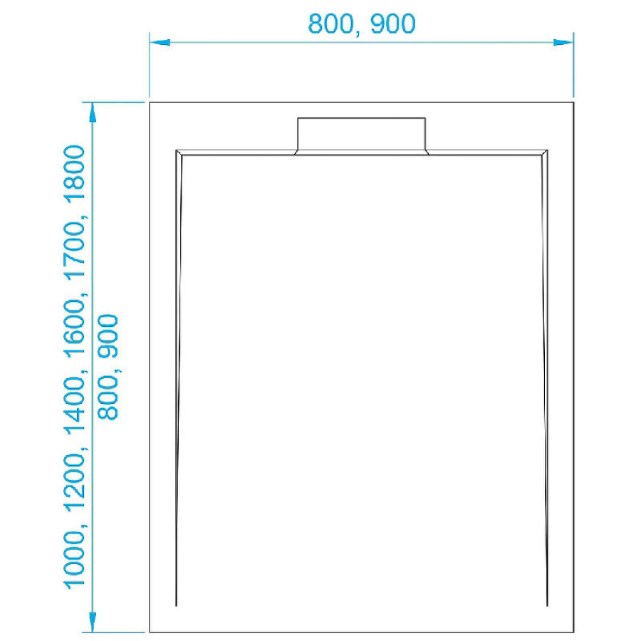 Душевой поддон из искусственного камня RGW STL MB 90x90 52211099-15 Белый мрамор