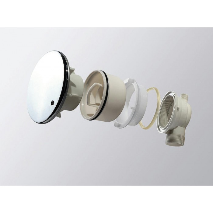 Акриловый поддон для душа Cezares Tray 95х95 TRAY-A-R-95-550-15-W Белый