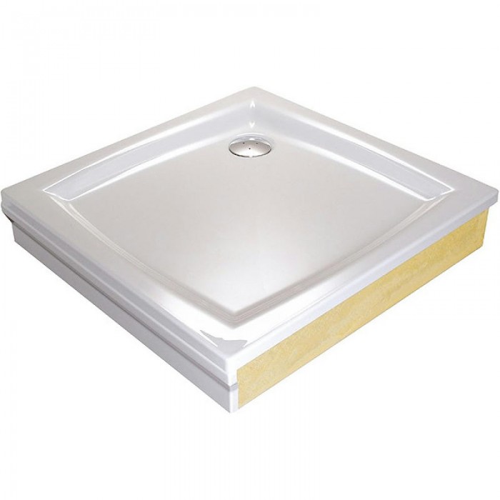 Акриловый поддон для душа Ravak Galaxy/Perseus PP 90х90 A027701510 Белый