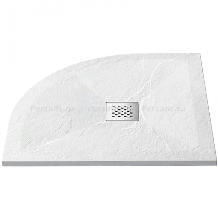Душевой поддон из искусственного камня Vincea 120x90 L VST-4SQ9012W-L Белый матовый