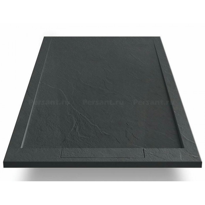 Душевой поддон из искусственного камня Vincea 100x80 VST-4SRL8010A Антрацит