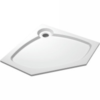 Душевой поддон из искусственного мрамора Cezares Tray S 90х90 TRAY-S-P-90-56-W Белый