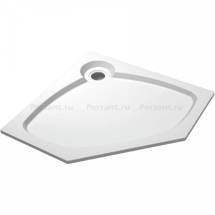 Душевой поддон из искусственного мрамора Cezares Tray S 90х90 TRAY-S-P-90-56-W Белый