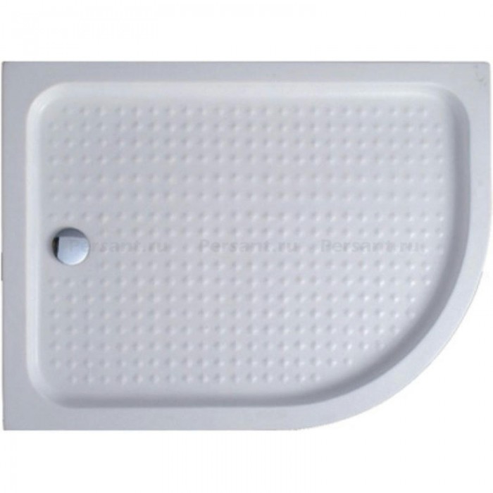 Акриловый поддон для душа Cezares Tray 120x80 L TRAY-A-RH-120/80-550-15-W-L Белый