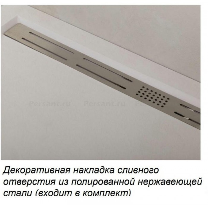 Душевой поддон из искусственного камня Cezares Tray AS 150x90 TRAY-AS-AH-150/90-30-W Белый