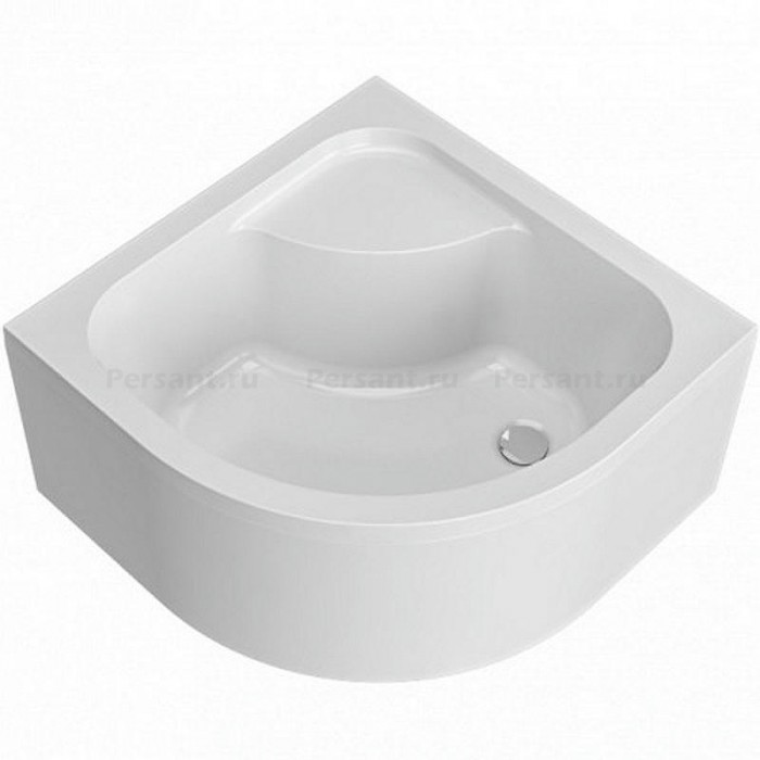 Акриловый поддон для душа AM.PM Gem Deep 90x90 W90T-401A090W с сифоном Белый