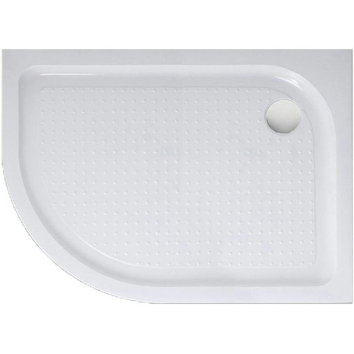 Акриловый поддон для душа BelBagno Tray 100x80 R TRAY-BB-RH-100/80-550-15-W-R Белый