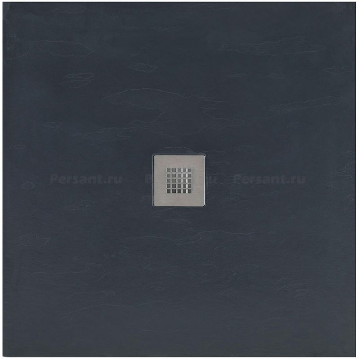 Душевой поддон из искусственного камня Aquanet Pleasure 100x100 258889 Черный