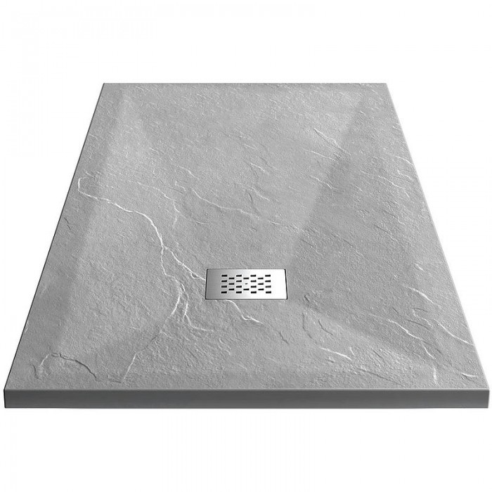 Душевой поддон из искусственного камня Vincea 120x80 VST-4SR8012G Серый