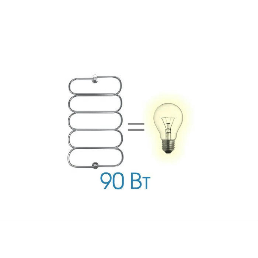 Полотенцесушитель электрический Energy Aura 1000x600