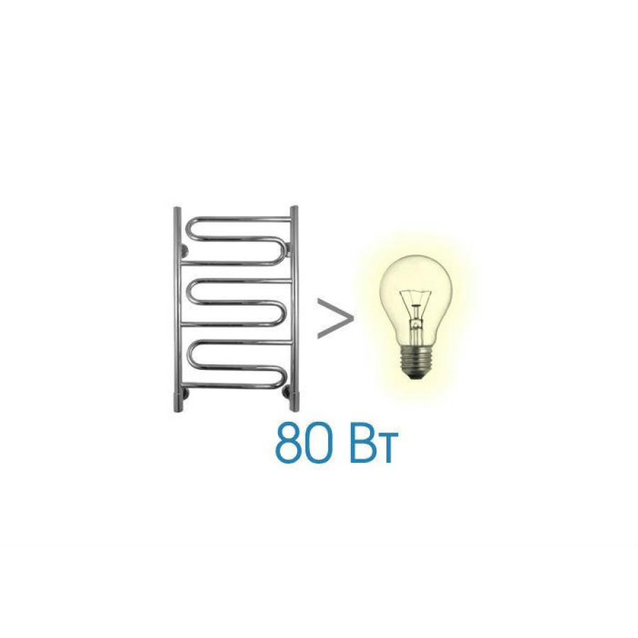 Полотенцесушитель электрический Energy Bravo 800x500