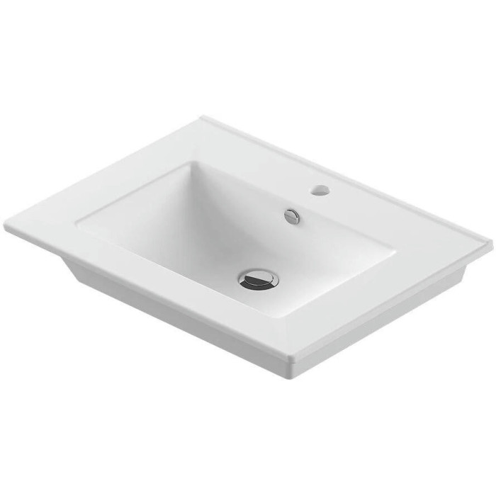 Умывальник Sanita Luxe Quadro 75 QDR75SLWB01