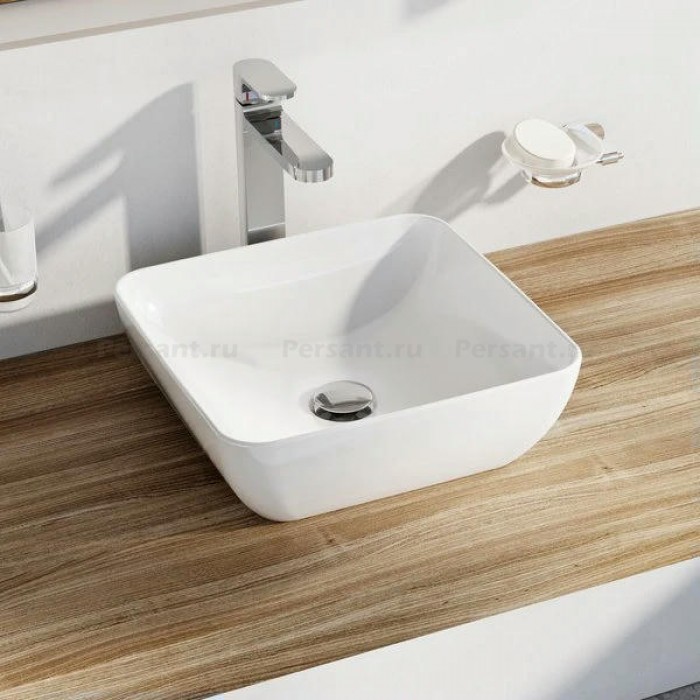 Раковина накладная Ravak UNI 380 S SLIM XJX01138001
