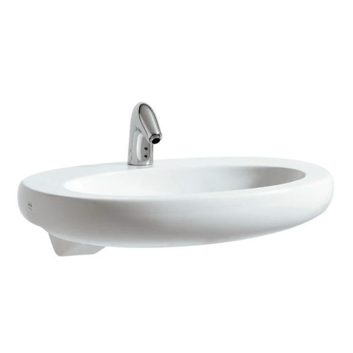 Раковина полувстраиваемая Laufen IL Bagno Alessi 75x50 8.1397.2.400.104.1