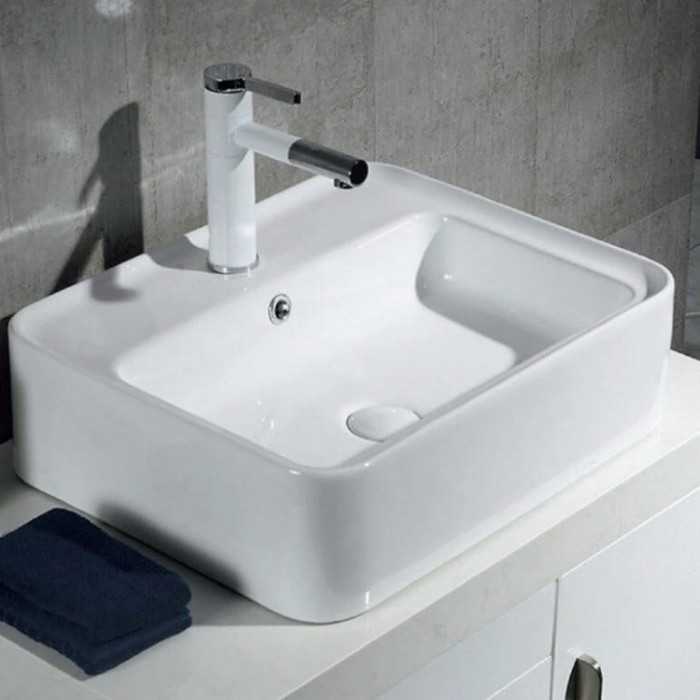 Раковина накладная BelBagno 52x42 BB1367