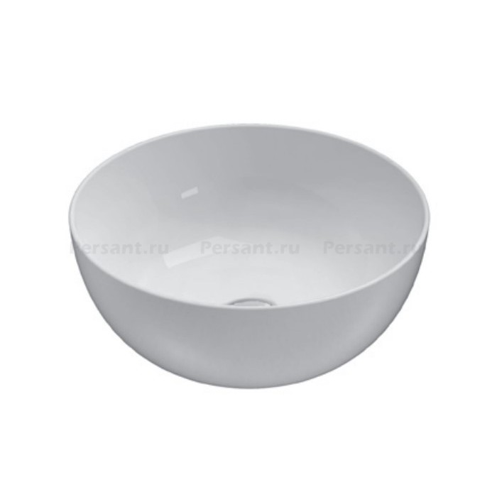Раковина накладная Globo T-EDGE 37x37 B6T37BI белая