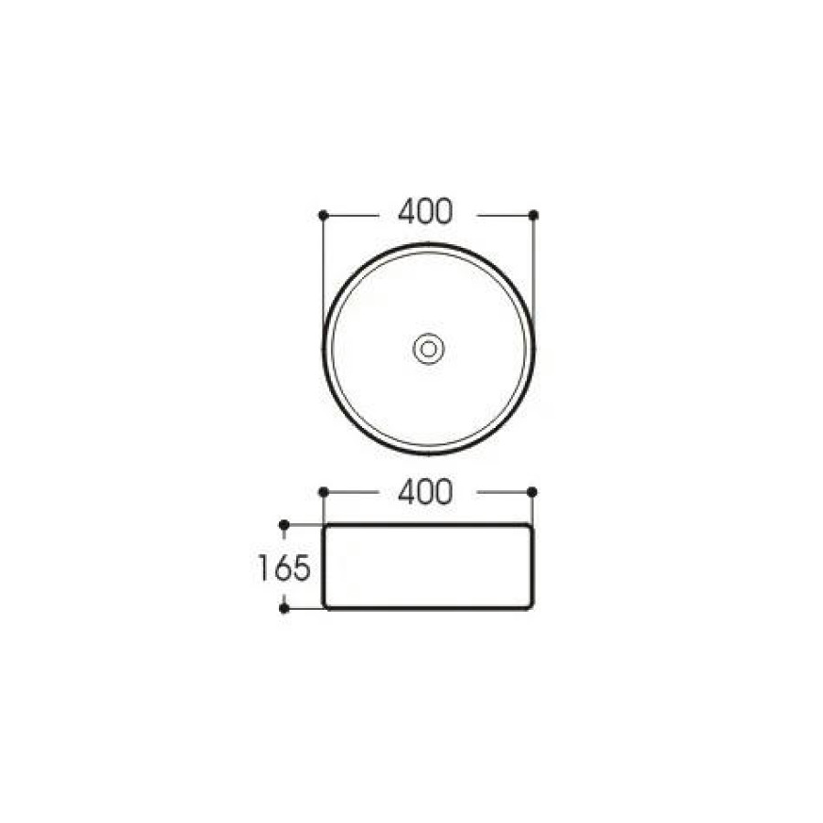 Раковина накладная Aquatek 40x40 AQ5118-00 белая