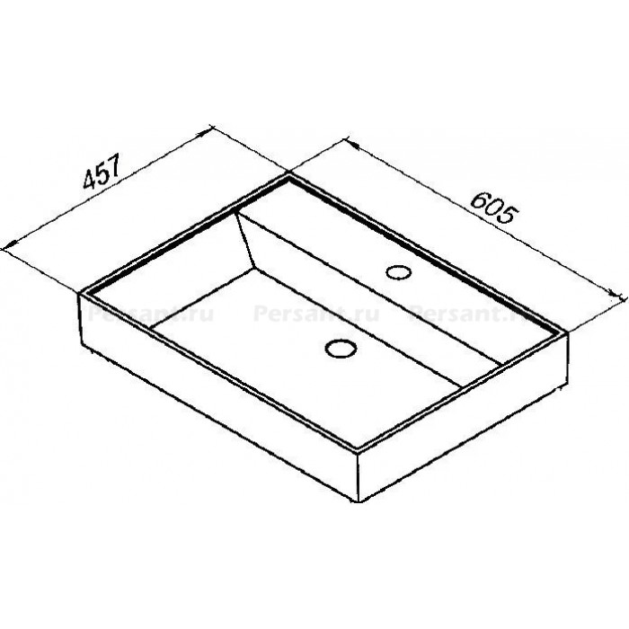 Раковина Aquanet Латина 60 (00242905)
