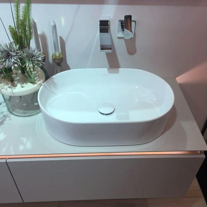 Раковина накладная Villeroy & Boch Collaro 56x36 4A195601