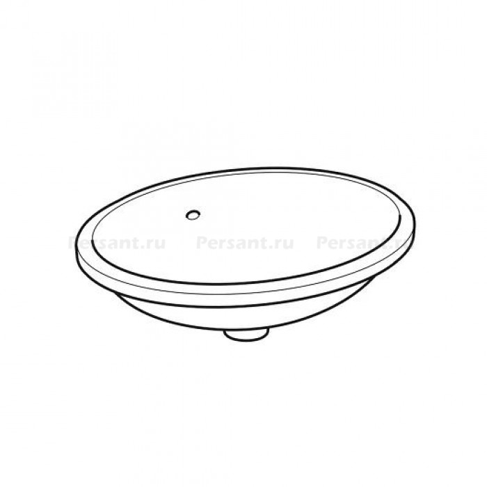 Раковина встраиваемая Geberit VariForm 56x46 500.752.01.2