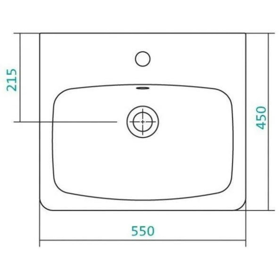 Раковина Santek Нео 55 см 1.WH30.2.185