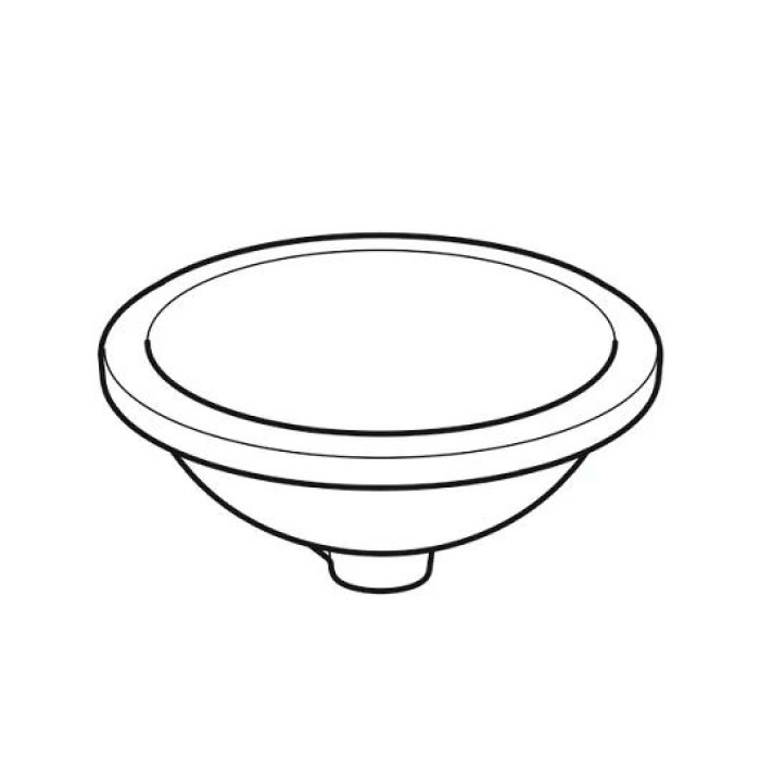 Раковина Geberit VariForm 39 500.746.01.2