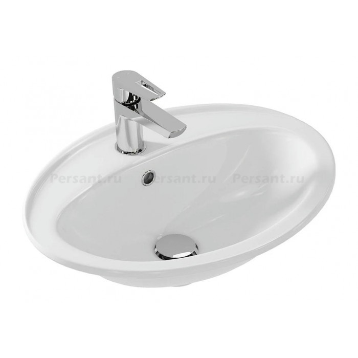 Раковина врезная Cersanit Calla 54 белая S-UM-Cl/1-w