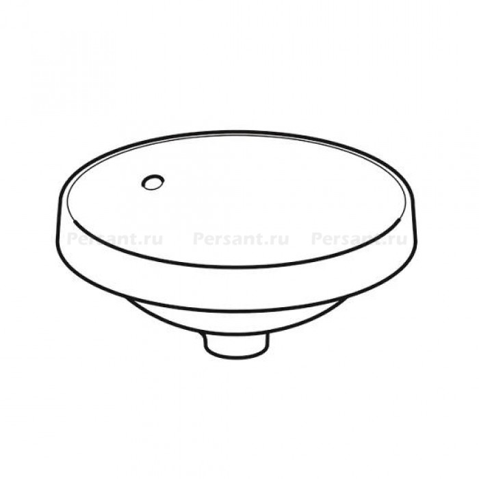 Раковина Geberit VariForm 40x40 500.700.01.2