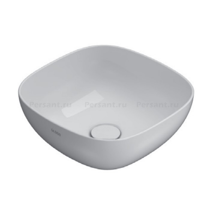 Раковина накладная Globo T-EDGE 38x38 B6Q38BI белая