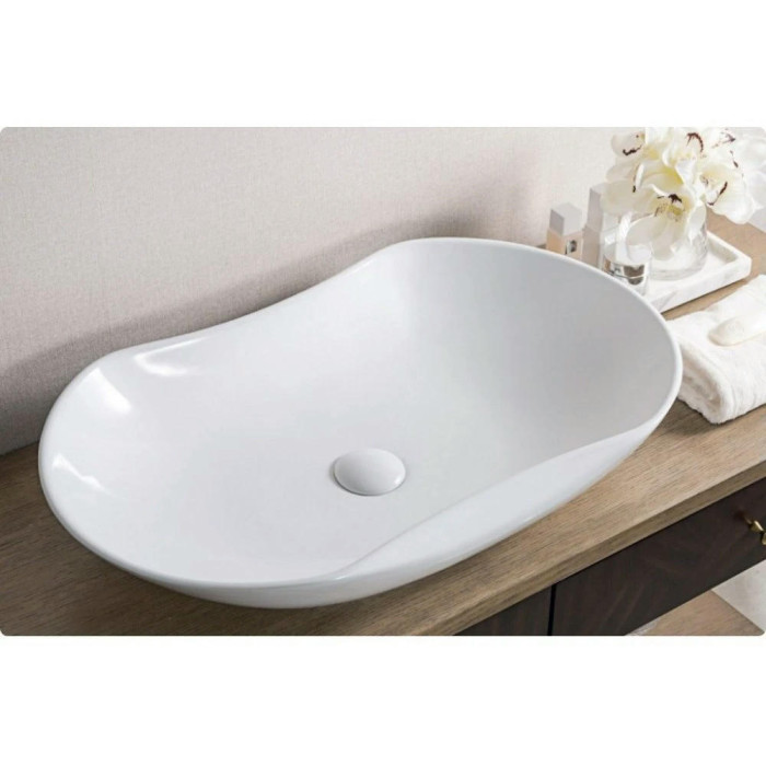 Раковина накладная BelBagno 66x41 BB1334