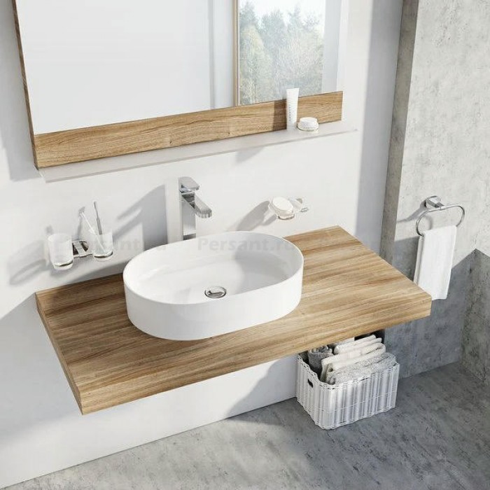 Раковина накладная Ravak UNI 550 O SLIM XJX01155001