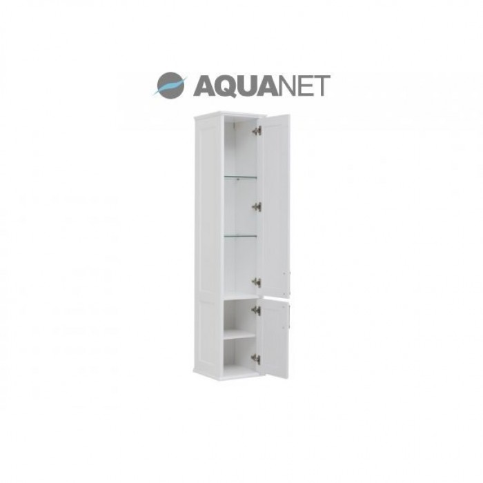Шкаф-пенал Aquanet Бостон 00209681 35 R белый матовый