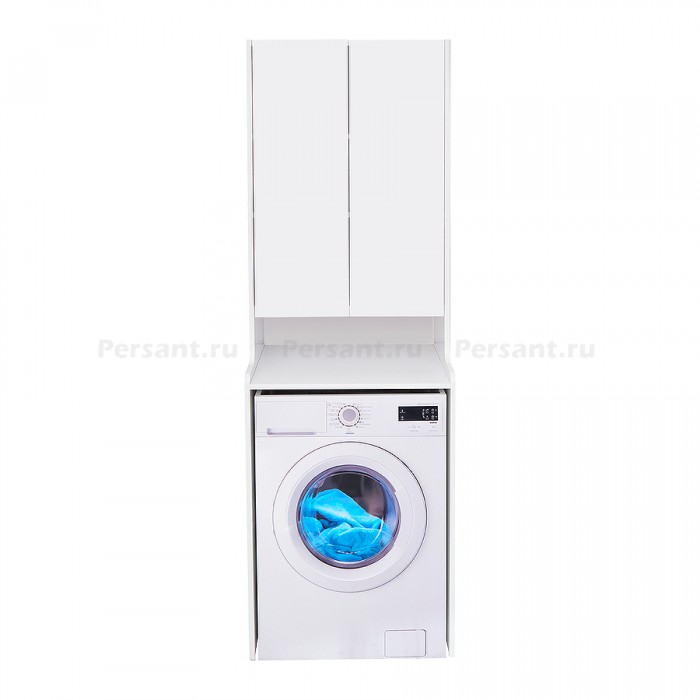Шкаф для стиральной машины Aquaton Лондри 1A260503LH010 60 белый глянец