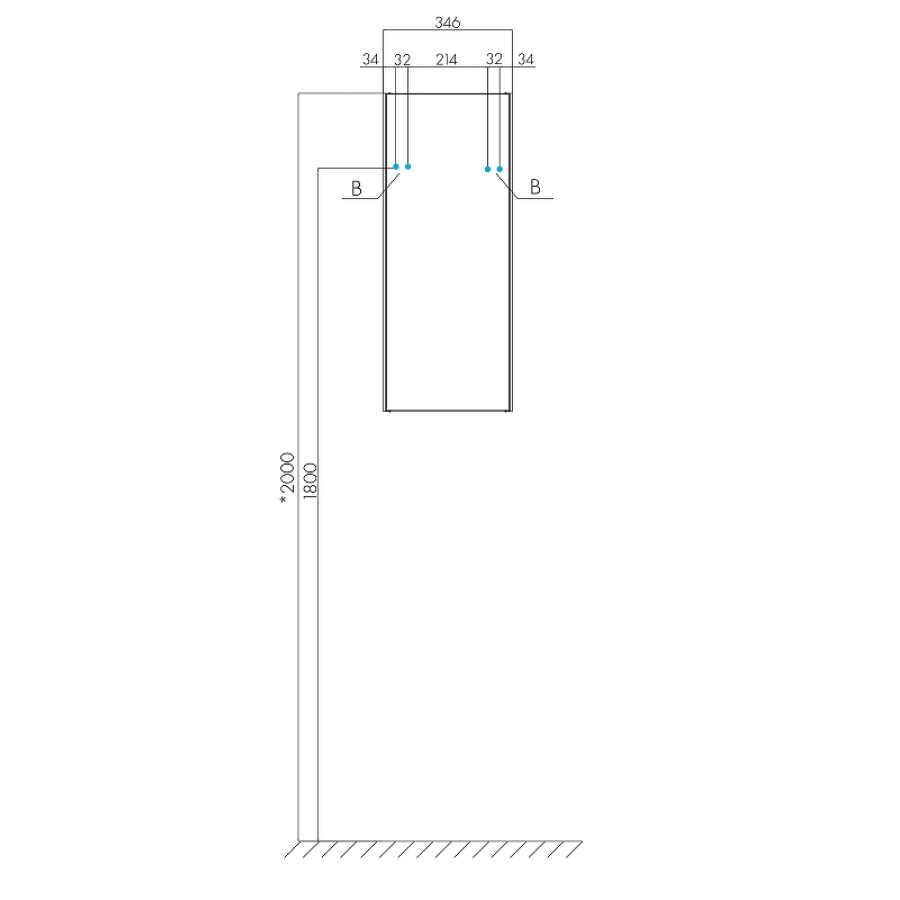 Шкаф Aquaton Асти 1A262903AX010 35 белый/ясень шимо