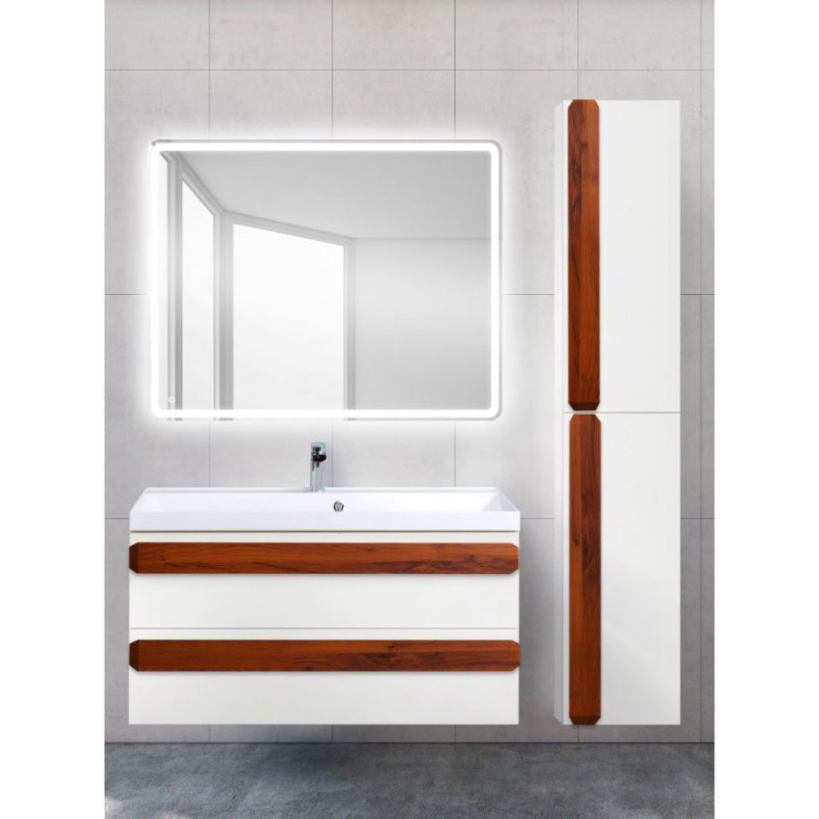 Шкаф-пенал BelBagno Aurora AURORA-1600-2A-SC-BL-P-L 33 bianco lucido