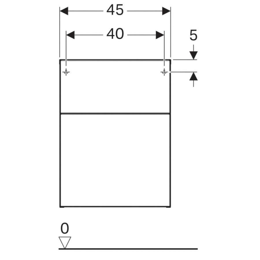 Шкаф Geberit iCon 841047000 светлый дуб